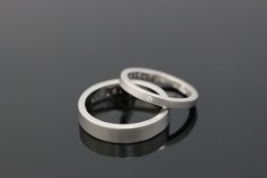手作り結婚指輪リング写真